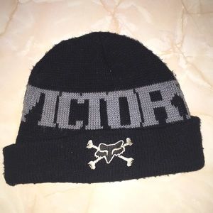 RARE Vintage Fox Racing Beanie